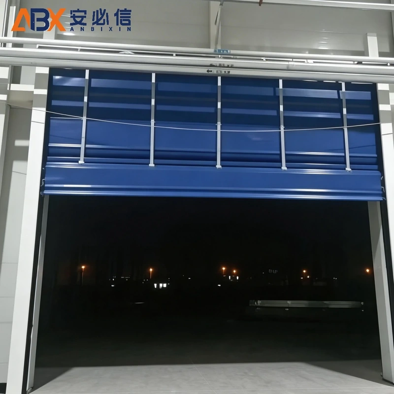 白山市PVC堆积门